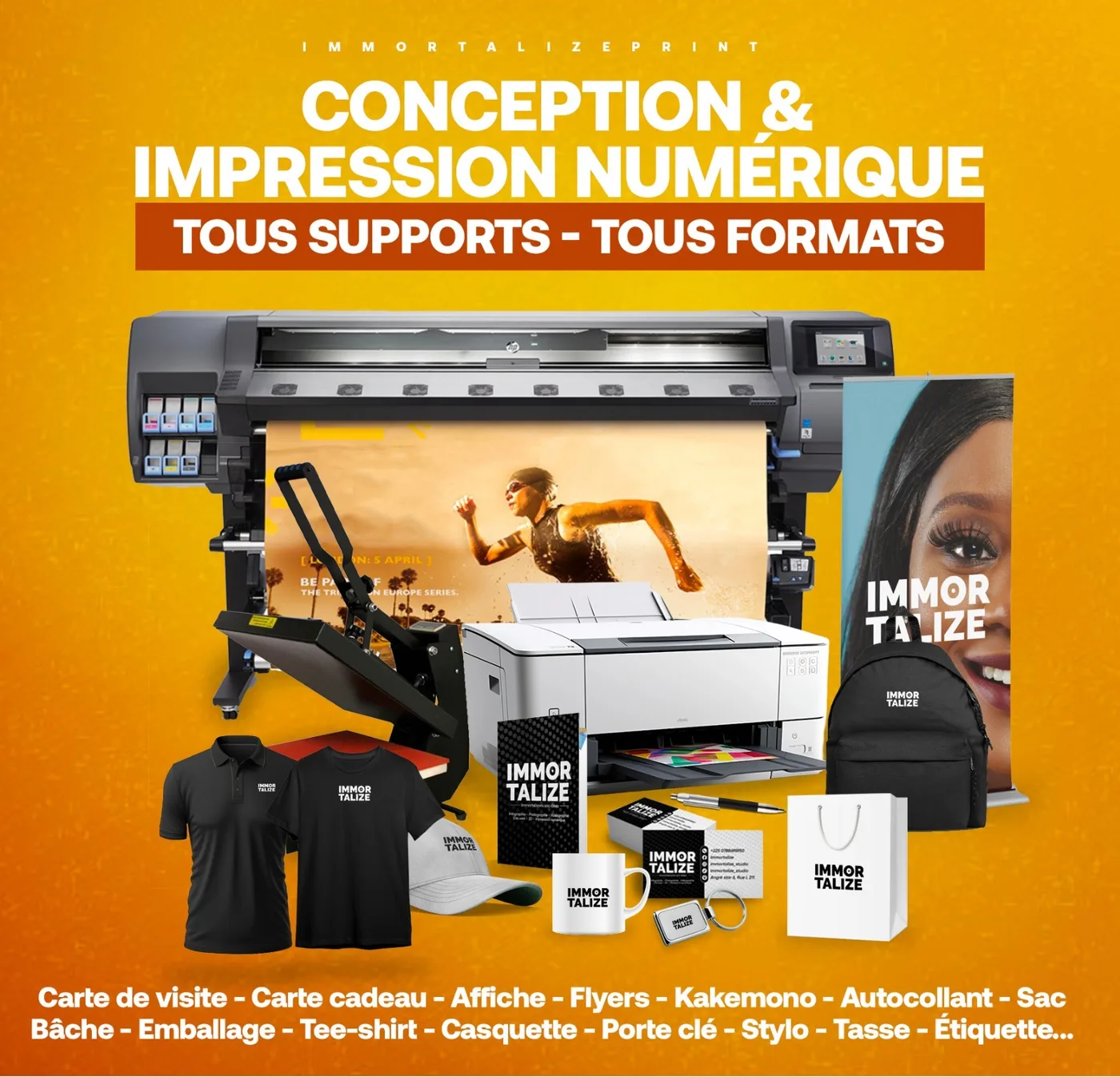 Impressions tout support